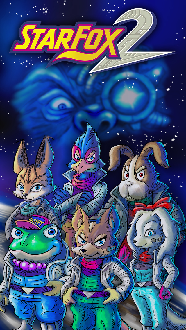 my.nintendo.com/Wallpaper - Star Fox 2/StarFox2_[640x1136].jpg
